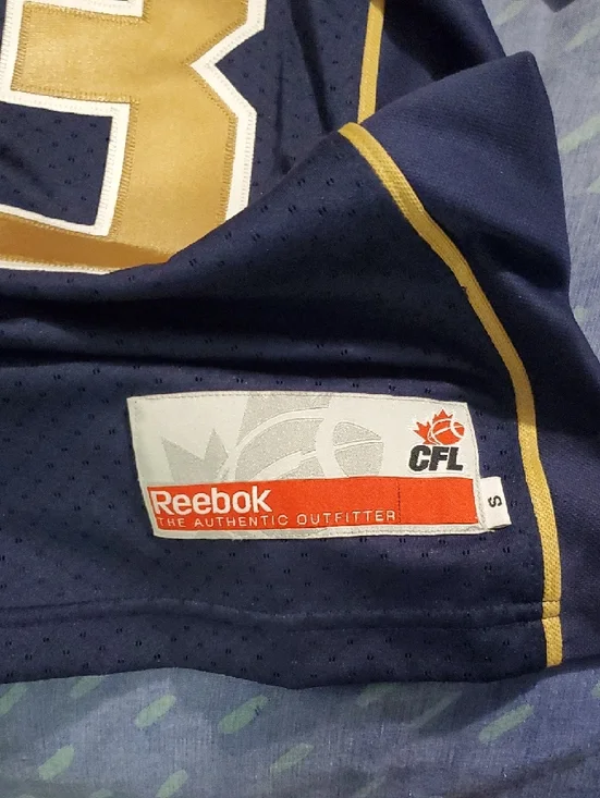 Chris Matthews Winnipeg Blue Bombers Reebok Authentic Jersey... - Picture 5 of 5